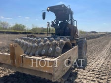 Caterpillar CP56B, Vibratory Single Drum Pad, 9843 hours, S/N: P5600311, 2017