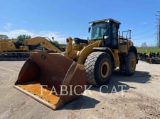 Cat 966M, Wheel Loader, 9124 hours, S/N: KJP01707, 2016