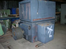 400 HP 1180 RPM General Electric, Frame P208L, Frame 8288, Frame 5808, TEFC, BB, 4160 Volts