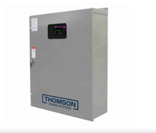 800 Amp. Thomson #TS-870, non SE automatic transfer switch, 3-pole, open transition