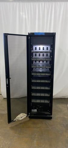 112 Amps. APC #SYCFXR8, Symmetra Battery Cabinet, (32) Slots, 40 kVA, 192 VDC