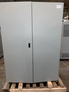 174 Amps. Liebert #37BP080XWR1BNL, Npower UPS Battery Cabinet, 80 kVA, 391 VDC, 2009