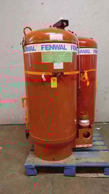 800 lbs. Fenwal, Fire Suppression System, FM-200 Agent, 32-130 F temp. range, 360 psig @ 70 F