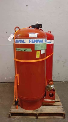 653 lbs. Fenwal, Fire Suppression System, FM-200 Agent, 130 F max temp., 360 psig @ 70 F