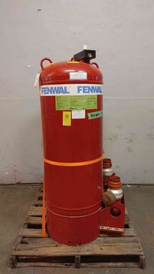 540 lbs. Fenwal, Fire Suppression System, FM-200 Agent, 130 F max temp., 360 psig @ 70 F
