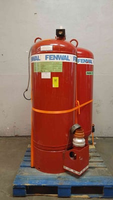 400 lbs. Fenwal, Fire Suppression, FM-200 Agent, 130 F max temp., 360 psig @ 70 F