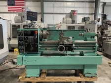 15" x 40" Harrison #M350, engine lathe, 10" chk, 3-jaw, 2-1/8" hole, 40-2200 RPM, D1-6, Heidenhain 2-Axis