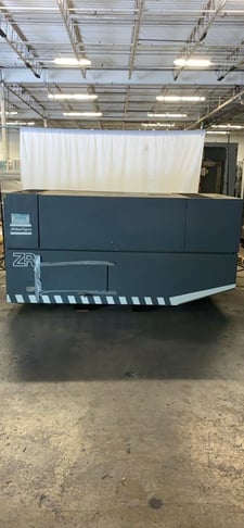 1357 cfm, Atlas Copco #ZR255, industrial air compressor, 75 HP motor