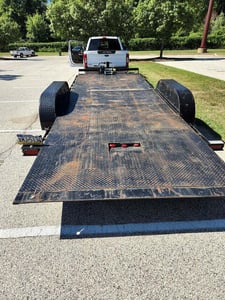 Hawke #198002, trailer, 2 Axle 6' x 16' trailer, 1000 lb., winch, 2019