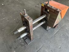 20 Stand, Yoder #M3, rafted roll forming heads, 3 spindle diameter, 18" roll space, equal geared