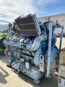 1800 RPM, Waukesha #L36GLD, Natural Gas Core Engine, 11/1 Comp Ratio, S/N C-11984/9