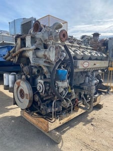1200 RPM, Waukesha #L7042GSI, Natural gas Core Engine, 8.1 Com ratio, S/N 5283703171