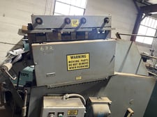 10000 lb. Feed-Lease #FLCCS-1260-P5, Coil Cradle Straightener, 12" width, 60" outside dimension, 60 FPM