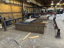 M.g. Messer, CNC Oxy Fuel cutting system, 10' x 20' table, 1992