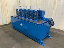 6 Stand, Yoder #M1-1/2, rollformer, 1-1/2" shaft diameter, 8" roll space, 10 HP, R to L