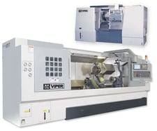 Mighty Viper #VT-2100~3300, Horizontal Turning Machines, 25.6" swing, 2" -3.5" Bar, 19.8"/39.4" centers