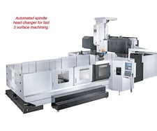 Mighty Viper #PMX Travel, Bridge Mill, 120" -397" X Travel, 86" -157" Y Travel, 35" -59" Z, 35/50 HP