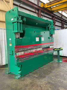 175 Ton, Cincinnati #CB175-10, hydraulic press brake, 12' overall, 126" between housing, 10" stroke, 1986