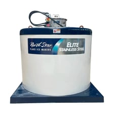 11 Ton, North Star Ice #M20-SS-2014, Stainless Steel elite flake ice maker, ammonia (R-717) refrigeration