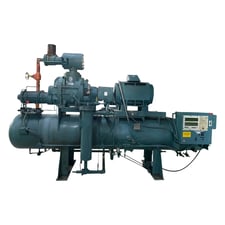 400 HP Frick #RWB-II-222E, rotary screw compressor, 460 V., Frick TDSH233L, Frick RWB-II Micro Control Panel