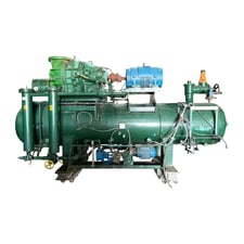 400 HP Frick #RWB-II-496HB2, rotary screw compressor, Frick TDSH355S, 460 V., 1750 RPM, 300 psig, 2016