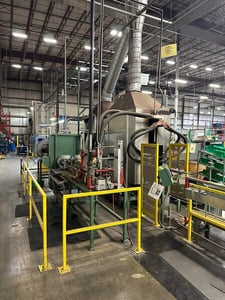 Brazing Line, Cybertech EVAP AutoBraze, 40" wide x 32" long max coil, 2 to 4 row design