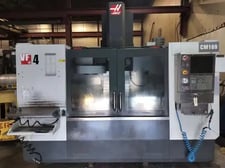 Haas #VF-4, 50" X, 20" Y, 25" Z, 8100 RPM, 30 HP, 20 automatic tool changer CT 40, programmable coolant, thru