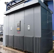 2000 KVA 13800 Delta Primary, 480Y/277 Secondary, Siemens, dry type cast coil transformer, class AA/FA, 2009