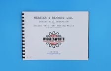 Operators manual, Webster & Bennett #M/EM, 36, 48, 60 vertical turret lathe