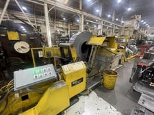 20000 lb. U.S. Machine, HD 30" coil feed line, .150" coil thickness