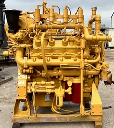 400 HP Caterpillar #G3408T, industrial Natural gas engine, 1800 RPM