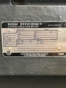 400 HP 1200 RPM Toshiba, Frame 5011UZ, 4160 Volts