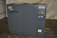 40 HP Atlas Copco #GX30FF, rotary screw / sliding vane air compressor, 166 cfm, 124 psi, 2006
