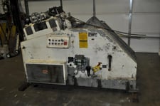 2000 lb. Littell #408D.5PD.C20, coil cradle & straightener, 8" x .060" stock, 48" outside dimension, 7-roll
