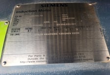 500 HP 3600 RPM Siemens, Frame 508S, weather protected enclosure type 2, S/B, CGII, 2300/4160 Volts, new