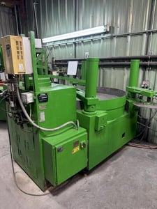 48" Speedfam #CYR48, 4 hold downs, variable speed, slurry