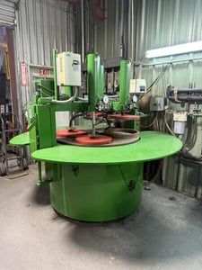 48" Speedfam #48, 4 hold downs, variable speed, slurry