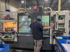 Haas #VF-3, CNC vertical machining center with 4th & 5th Axis, 2014