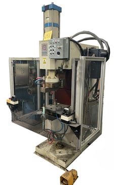 100 KVA Heron #ZDN-100, projection welder, 12" throat, 6" cylinder diameter, 440/460/480 V.