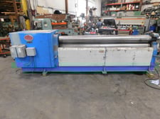 8' x 1/4" Heller / Birlik #MSMS2530x7, initital pinch roll, power rear roll adjustment