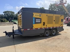 1550/1350 cfm, 363/508 psi, Atlas Copco #XRVS1550CD, 2-stage, oil-injected, portable rotary screw type
