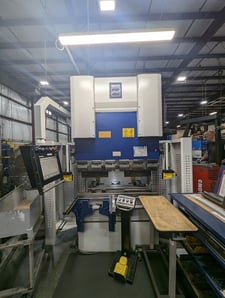 44 Ton, MVD #A1250-40, hydraulic, 4' overall, Delem 58T 2D Control, 4-Axis (Y1, Y2, X, R), 10.8" stroke