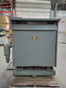 75 KVA 4160 Primary, 208Y/120 Secondary, Beaver BC75U-M/X/Z, isolation transformer, dry type