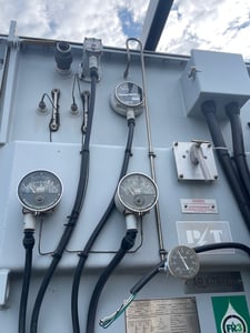 14 MVA 33000 Delta Primary, 6900Y/3984 Secondary, Pioneer transformer, surplus, 2015