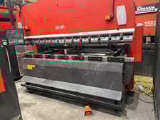 137 Ton, Amada #RG-125-EX-II, CNC press brake, 10' overall, 100.39" between housing, 3.937" stroke, 15.75"