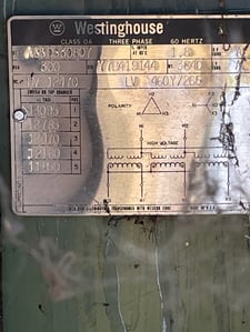 300 KVA 12470 Delta Primary, 460Y/265 Secondary, 3 phase, Padmount Transformer, Ready To Ship