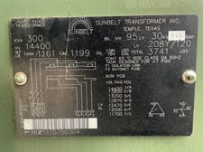 300 KVA 14400 Delta Primary, 208Y/120 Secondary, 3 phase, Padmount Transformer