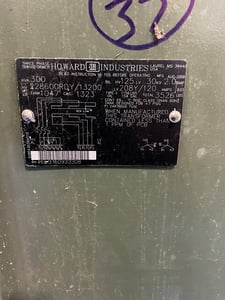 300 KVA 22860GY/13200 Primary, 208Y/120 Secondary, 3 phase, Padmount Transformer
