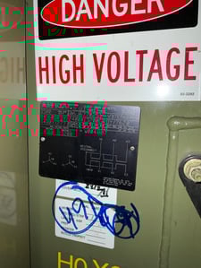 500 KVA 4160GY/2400 Primary, 480Y/277 Secondary, 3 phase, Padmount Transformer