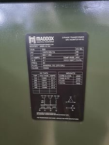 500 KVA 12470 Delta Primary, 800Y/462 Secondary, 3 phase, Padmount Transformer, Ready To Ship